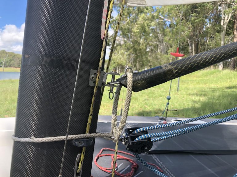 a class catamaran rigging